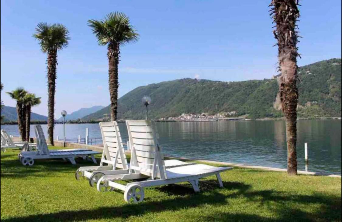 Holiday On The Lake Lugano 2 Apartman Bissone Kültér fotó