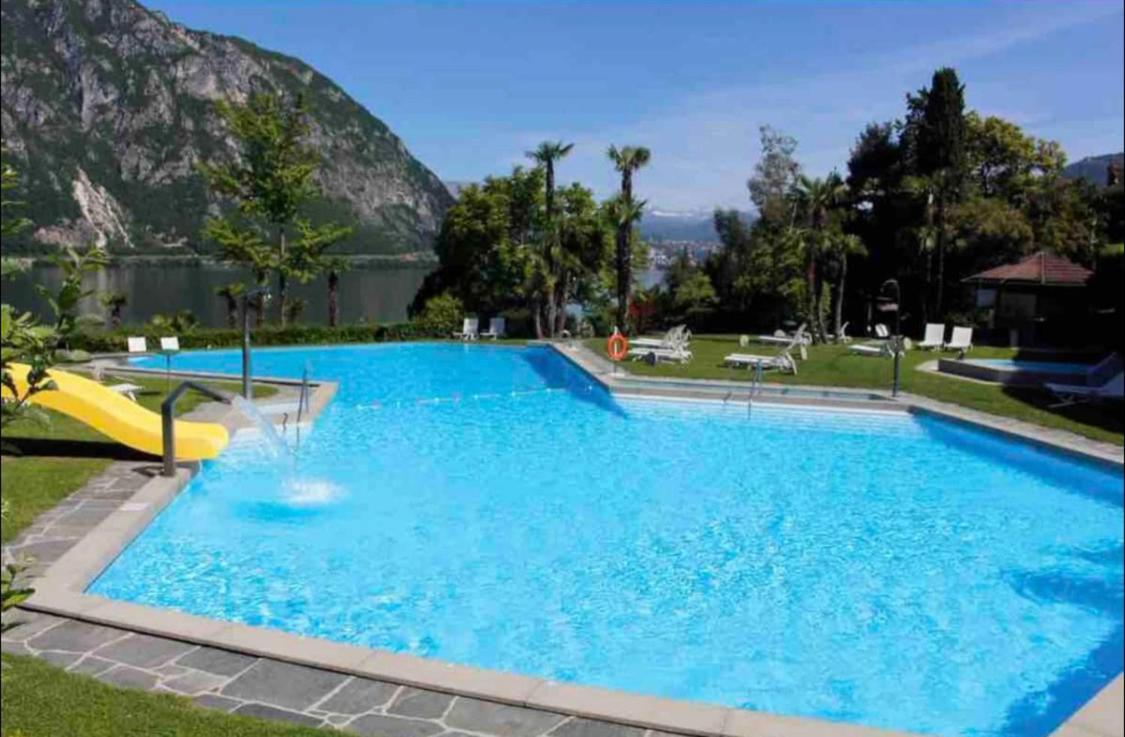 Holiday On The Lake Lugano 2 Apartman Bissone Kültér fotó