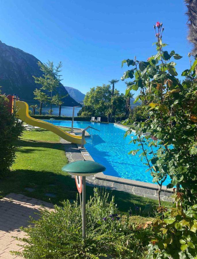 Holiday On The Lake Lugano 2 Apartman Bissone Kültér fotó